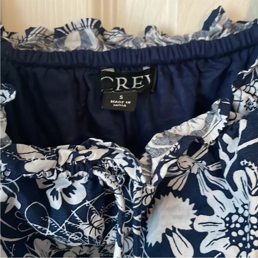 J. Crew Smocked Mermaid Sevilla Dress